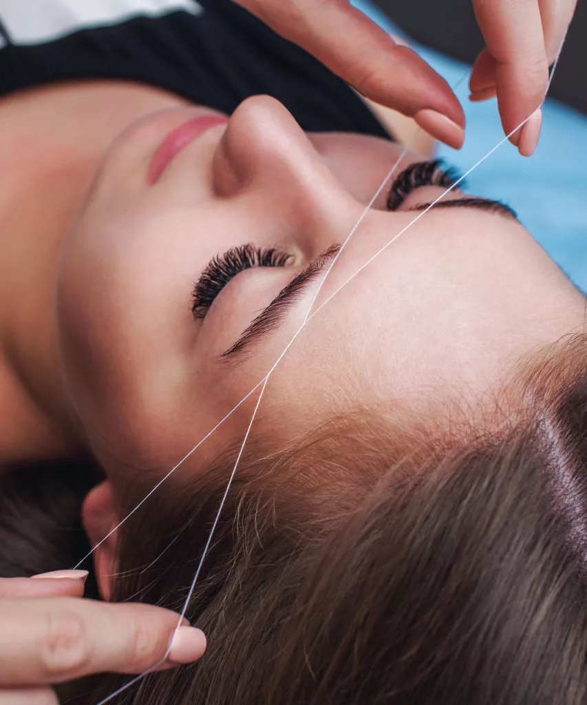 eyebrow threading
