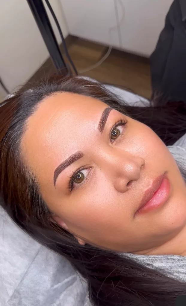 ombre brows permanent makeup